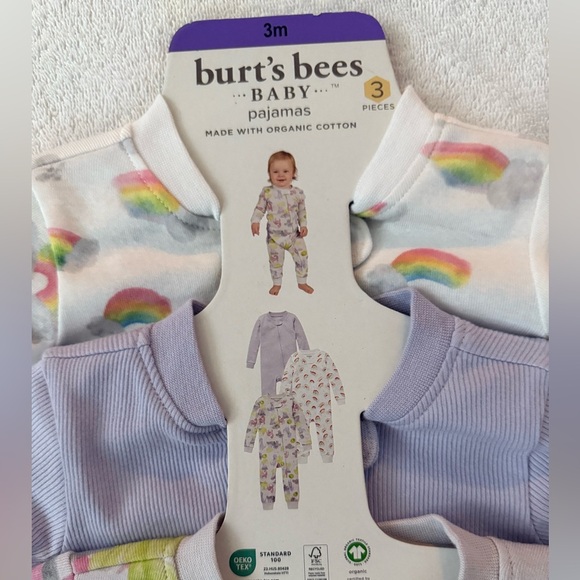 Baby Set - Dinosaur and Rainbow Prints - Picture 8 of 14